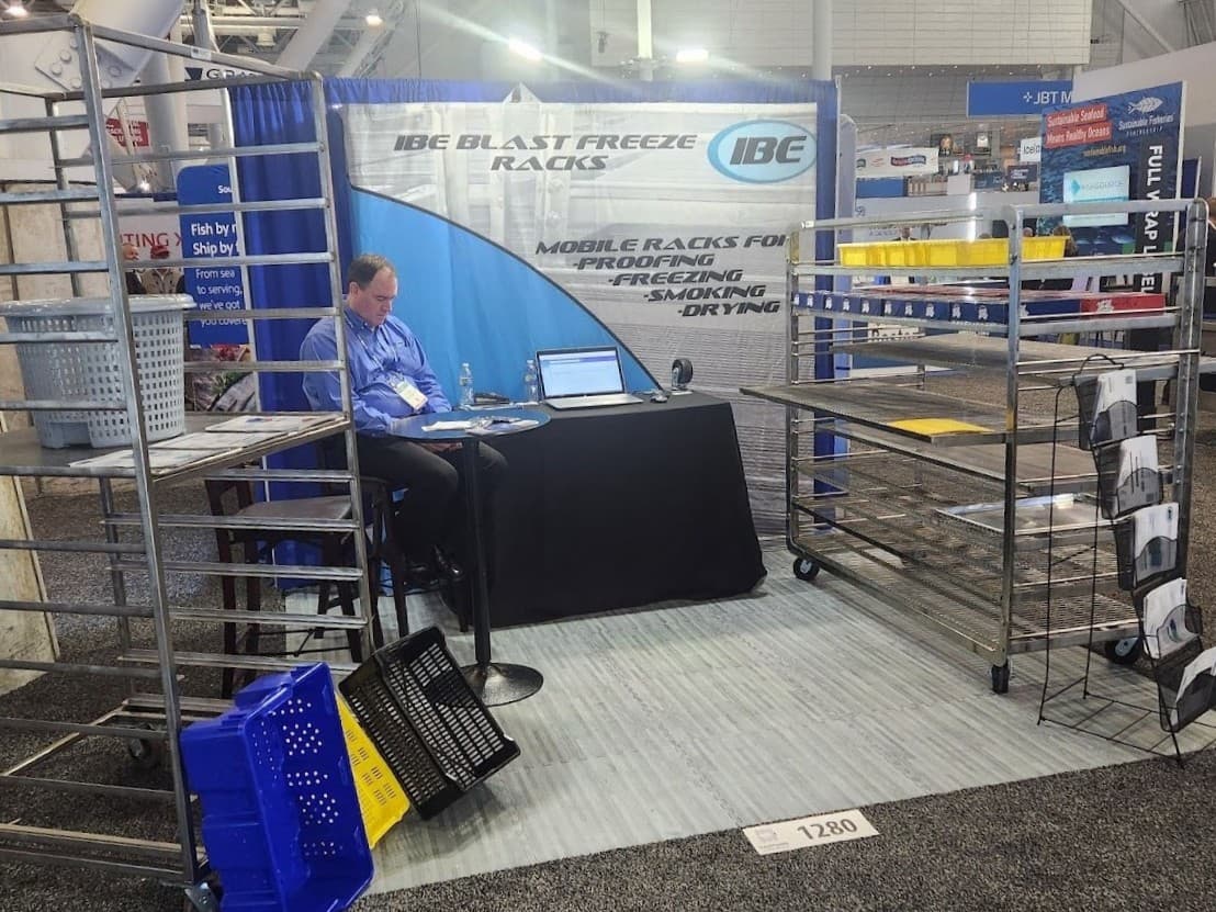 IBE trade show booth display